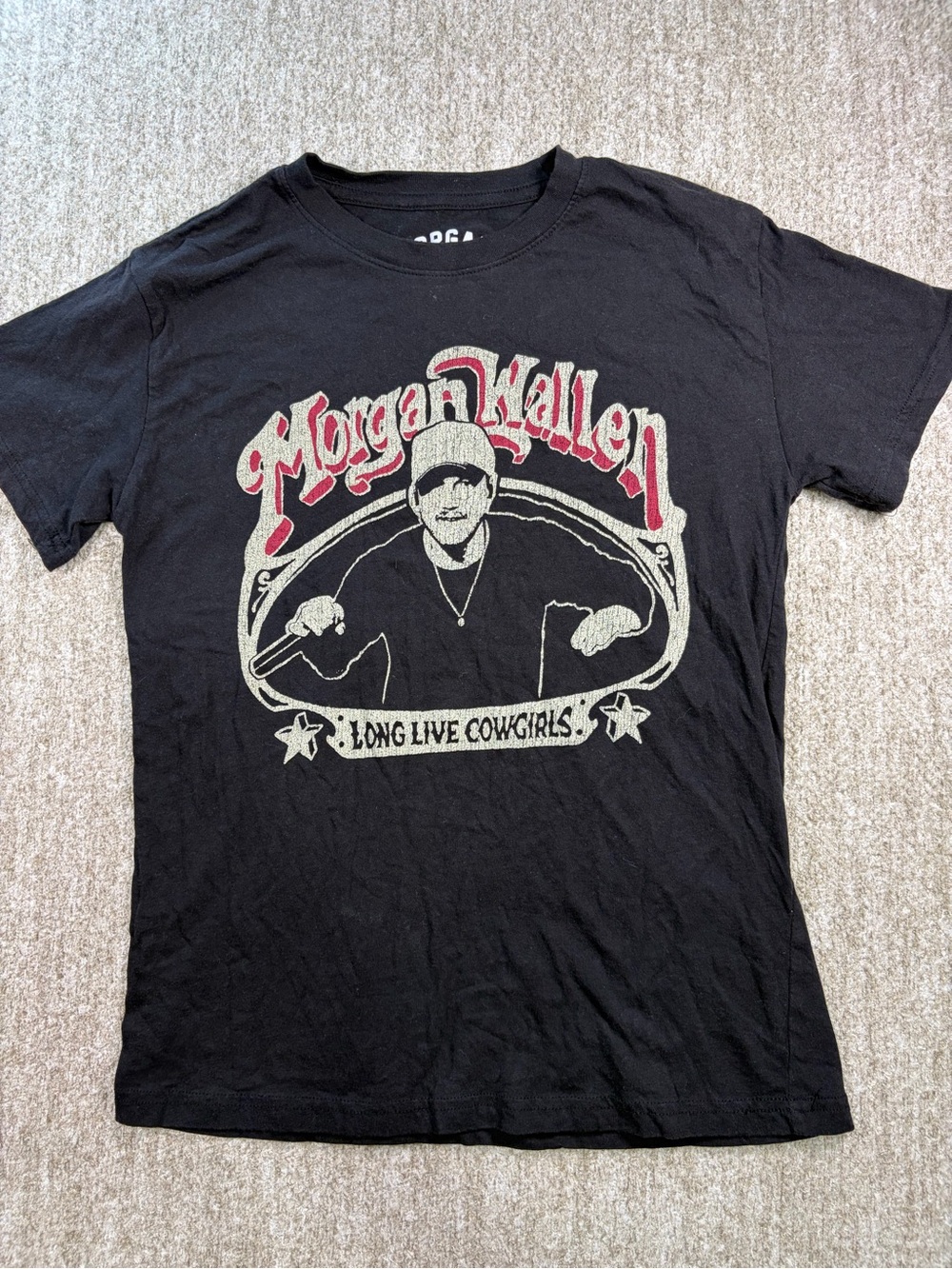 Morgan Wallen Black Short Sleeve Graphic Tee - Long Live Cowgirls